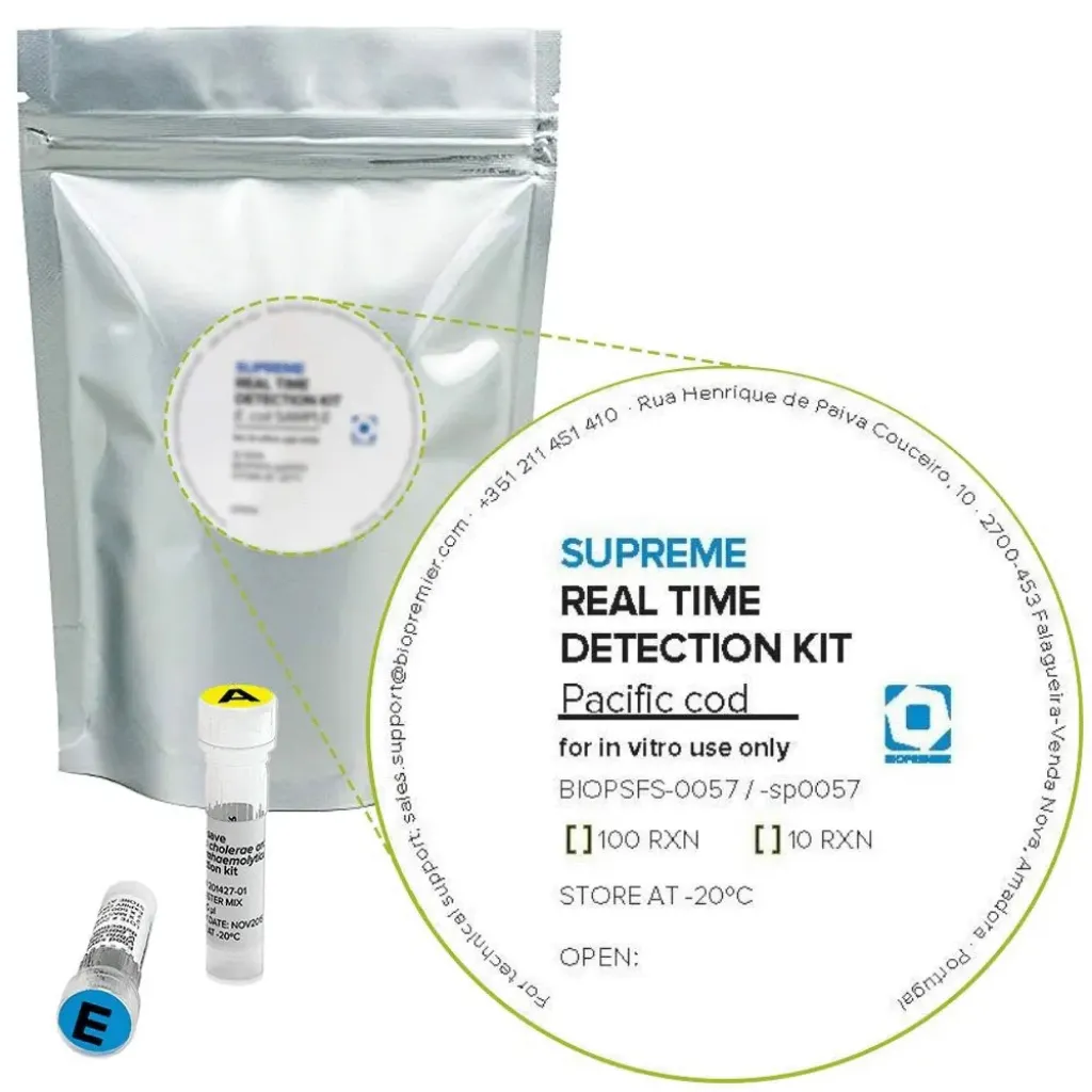 Picture of REAL TIME PCR DETECTION TEST KIT SUPREME FISH Pacific Codfish (Gadus macrocephalus)