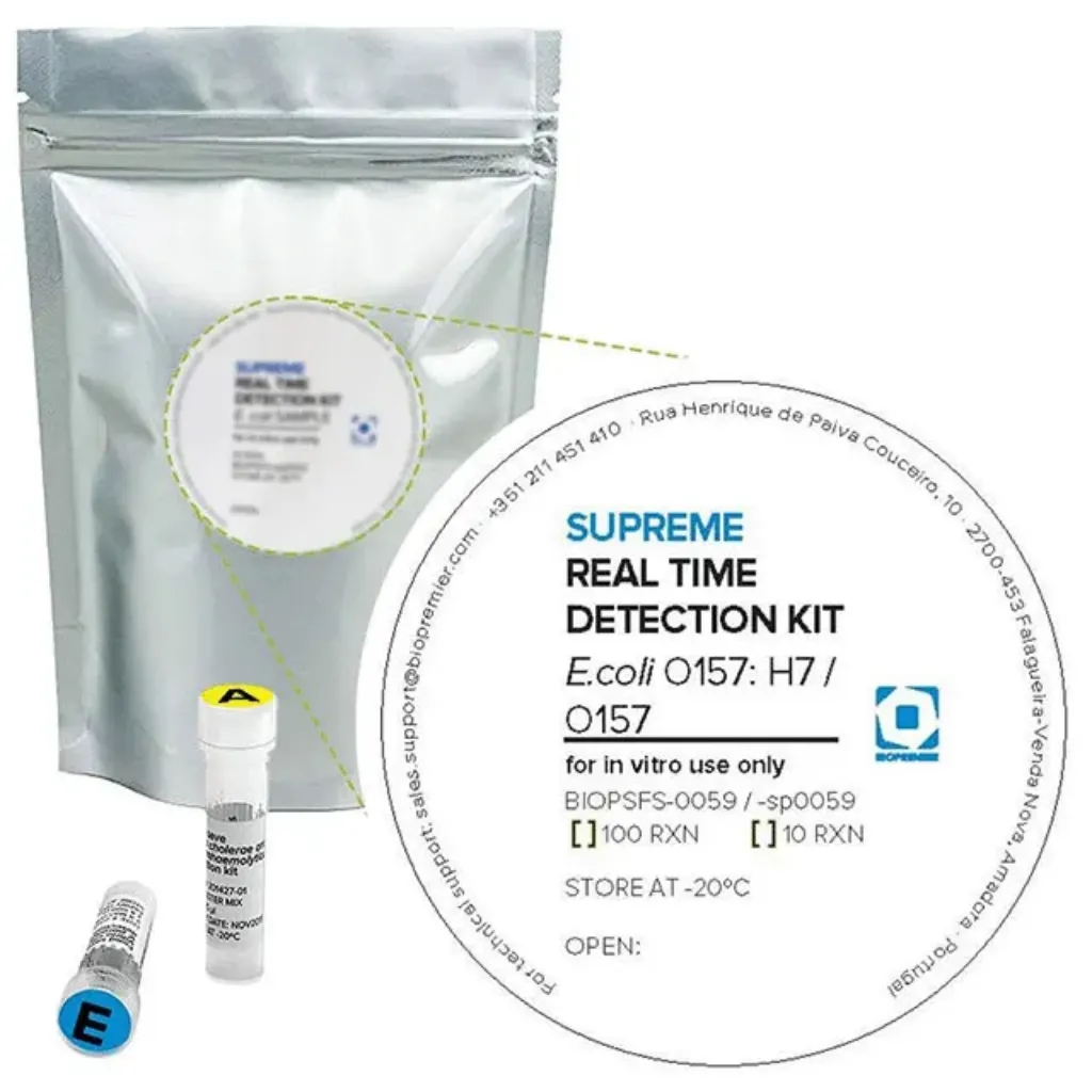 Picture of Real Time Pcr Detection Test Kit Supreme Escherichia Coli O157:H7 / O157 (Duplex)
