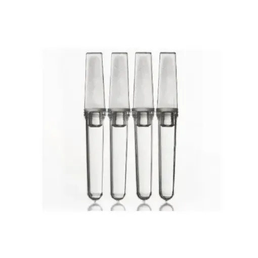 Imagem de Tira PCR de 4 tubos com tampas (para Rotor-Gene®)
