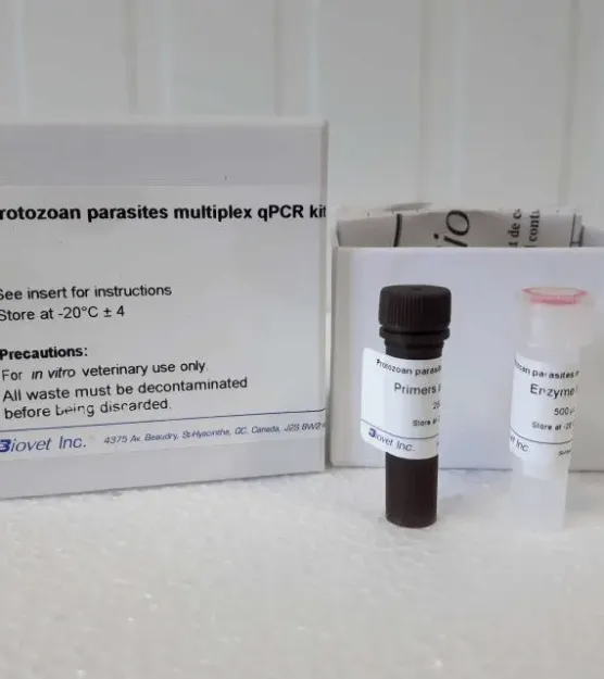 Imagem de KIT DE TESTE DETEÇÃO PCR TEMPO REAL Parasitas protozoários multiplex