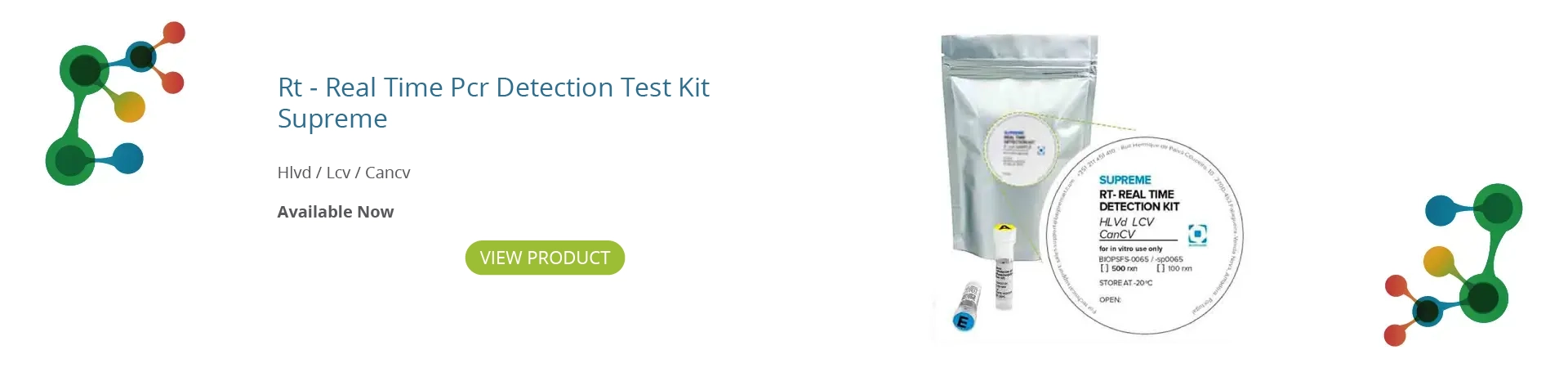 Rt - Real Time Pcr Detection Test Kit Supreme