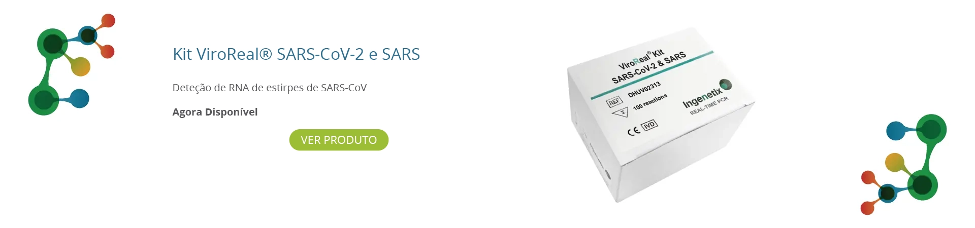 Kit ViroReal® SARS-CoV-2 e SARS