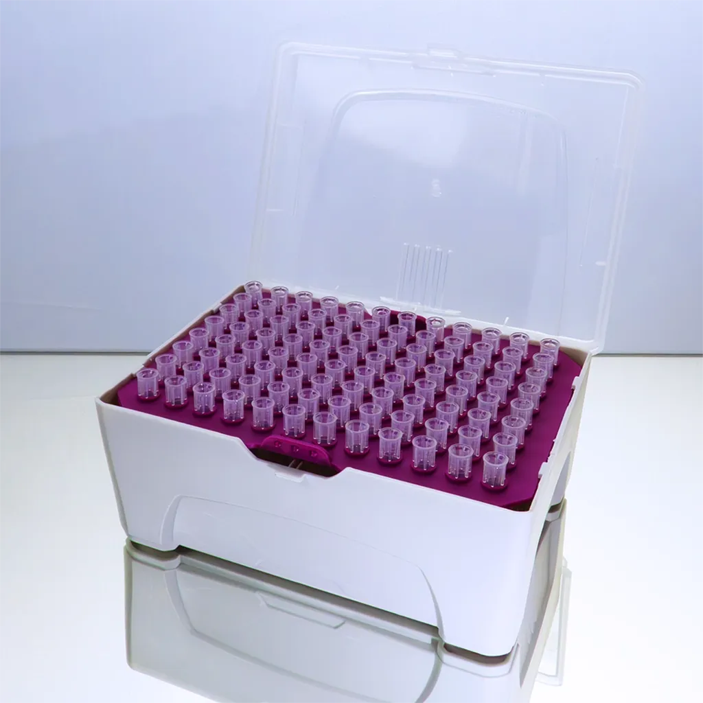 Picture of Pipette Tips PP 10 uL Short Low Retention Racked Sterile DNase/RNase Free