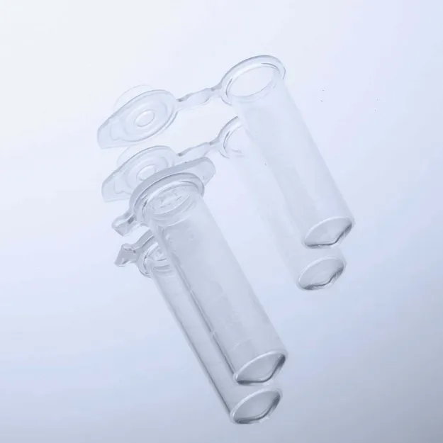 Imagem de Tubos de microcentrífuga PP 2 0 mL graduados transparentes sem DNase/Rnase