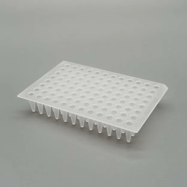 Picture of PCR Plates 96-Well PP 0.1 mL Non-Skirted Clear/Frosted DNase/RNase Free