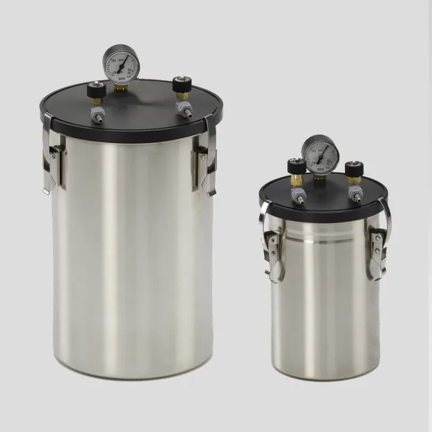 Jarra de anaerobiose inox